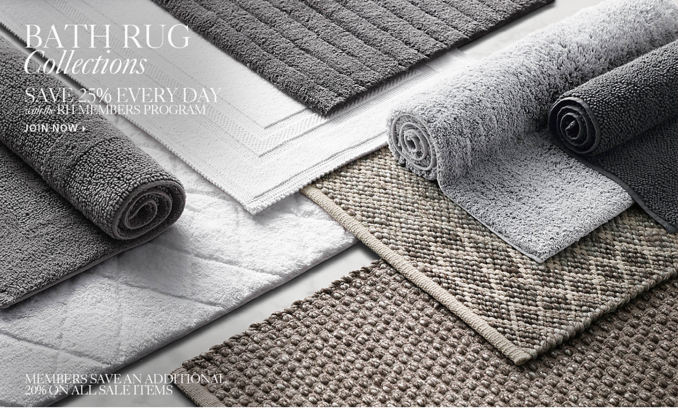 Bath Rugs RH