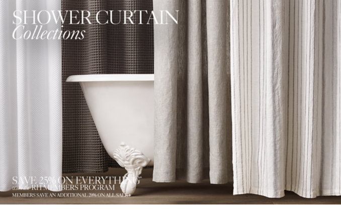 Shower Curtains RH