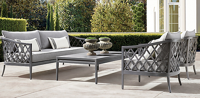 Furniture Collections Rh, Restoration Hardware Patio Table And Chairs