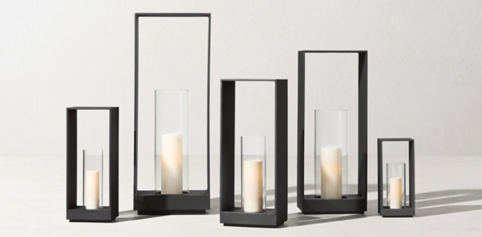 modern outdoor candle lanterns