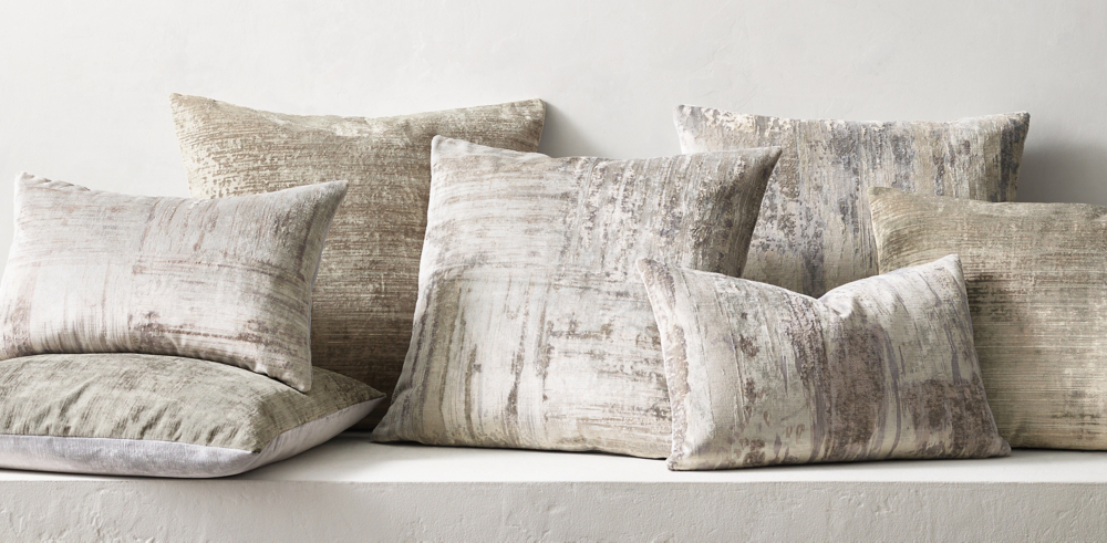 Pillow Collections Rh Modern, Contemporary Throw Pillows For Sofa