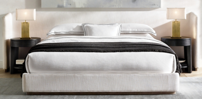 Restoration hardware deals modern bed