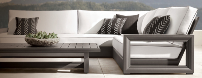 Costa Aluminum Sectional