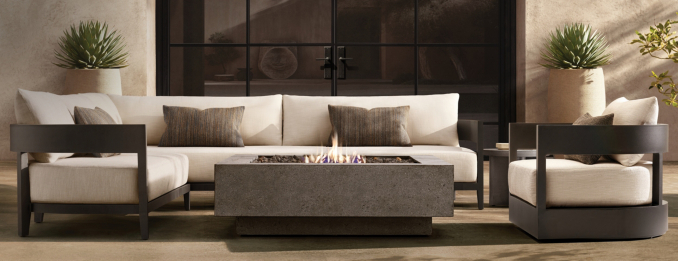 Balmain Aluminum Sectional