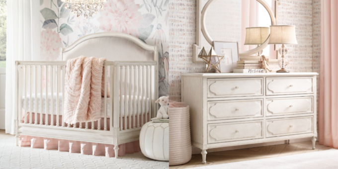 Bellina Upholstered Conversion Nursery Collection