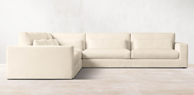 Lugano Slipcovered Sectional    