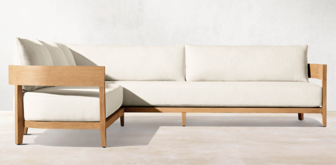 Balmain Teak Sectional