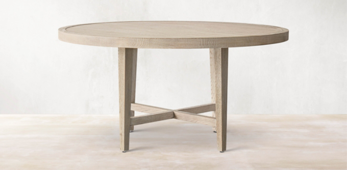 French Contemporary Round Dining Table Collection