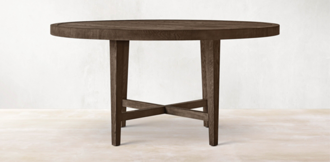 French Contemporary Round Dining Table Collection