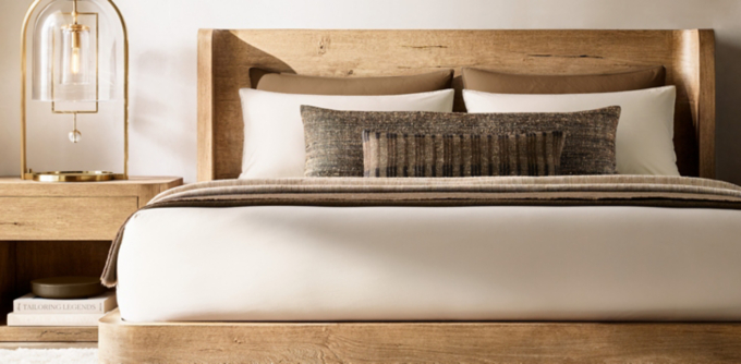 Italian Garment-Dyed Percale Bedding Collection