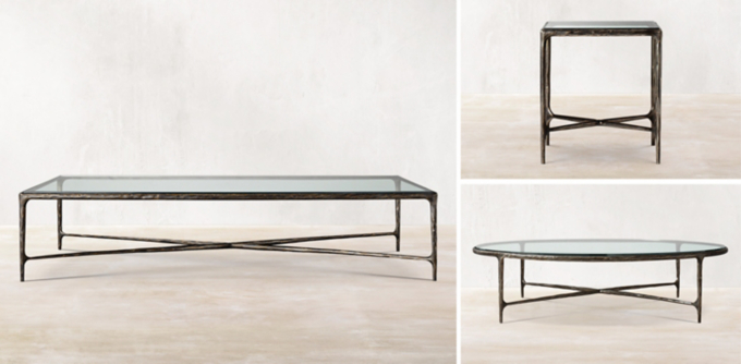 Thaddeus Glass Coffee Table Collection