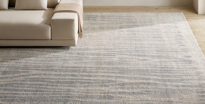 Cordon - Tapis en laine et soie