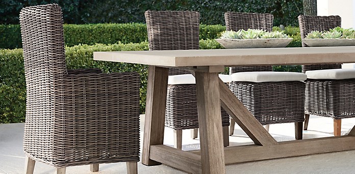 Dining Collections Rh, Restoration Hardware Patio Table