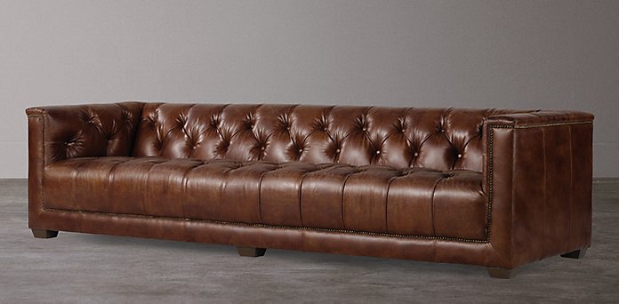 Sofa Collections Rh, Restoration Hardware Leather Couches