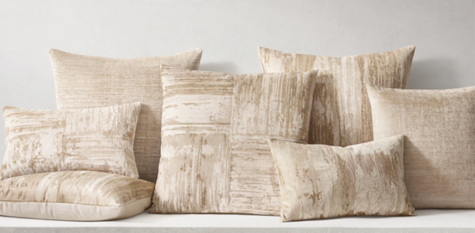 Rh 2024 modern pillows