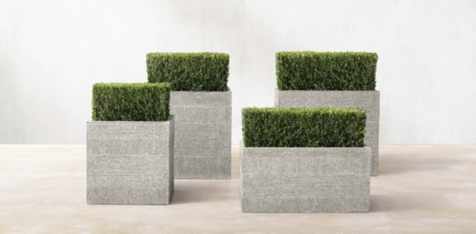 Vetro Square Planter Collection