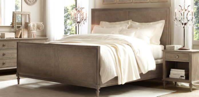 Queen Bed Frame Restoration Hardware Hanaposy 