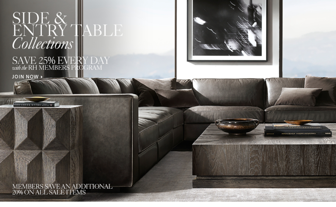 All Side & Entry Tables RH