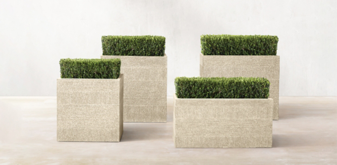 Vetro Square Planter Collection