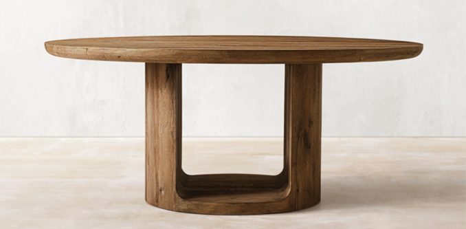 Oslo Open Round Dining Table Collection