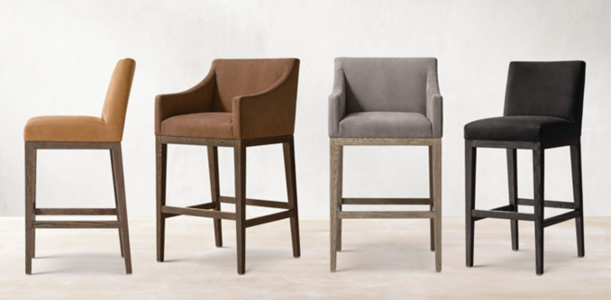 Morgan Slope Arm Stool Collection