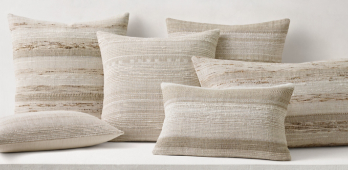 Restoration hardware hot sale pillow shams