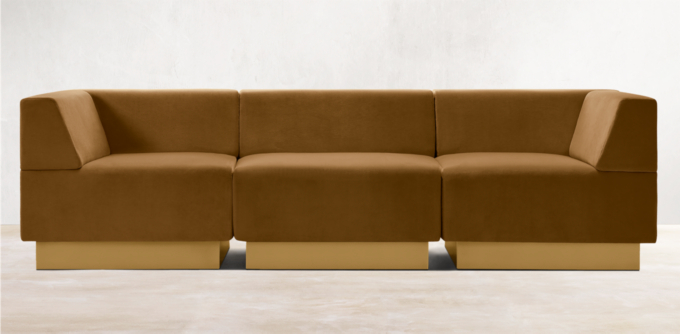 Harvey Probber Cubo Raked Modular