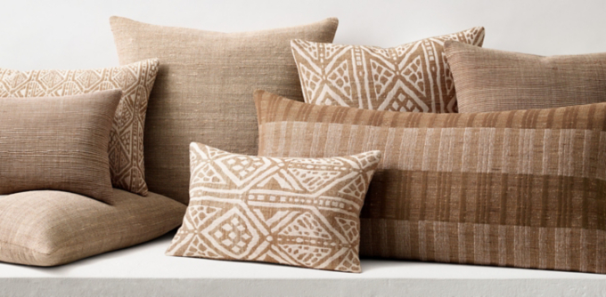 Restoration hardware cheap decorative pillows