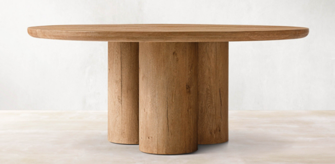 Oslo Cylinder Round Dining Table Collection