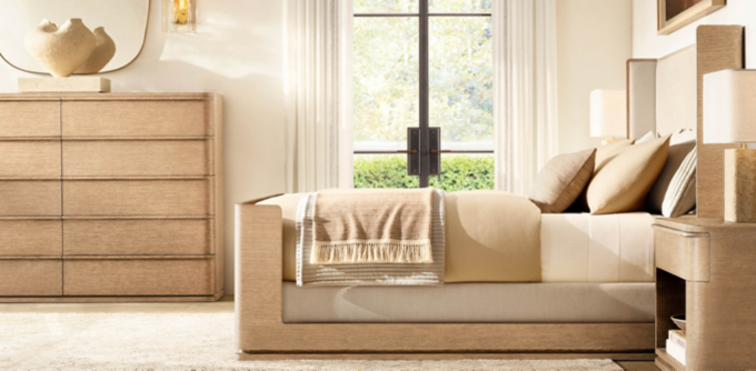 Restoration hardware store bedroom collections