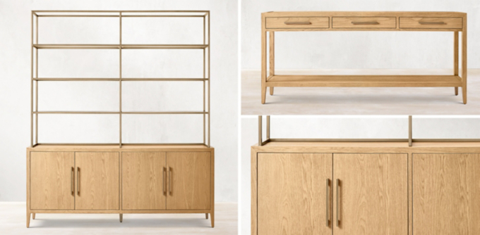 French Contemporary Shelving Collection