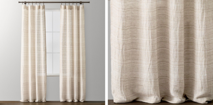 Italian Linen Gauze Sheer Drapery Collection