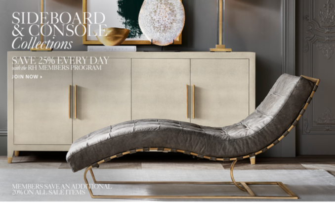 All Sideboards & Consoles RH