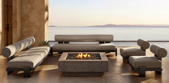 Restoration hardware on sale fire pit