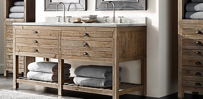 Printmaker S Bath Collection Antiqued Pine Rh