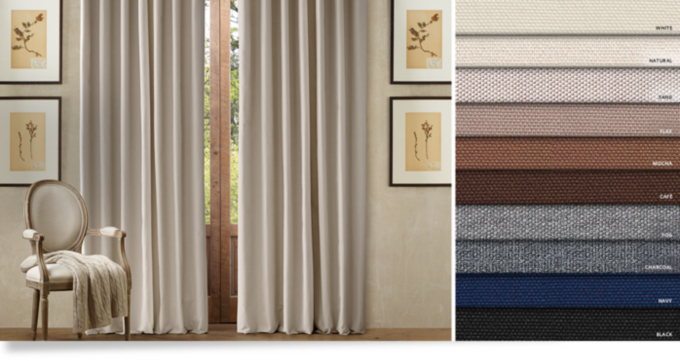 Drapery Collections Restoration Hardware