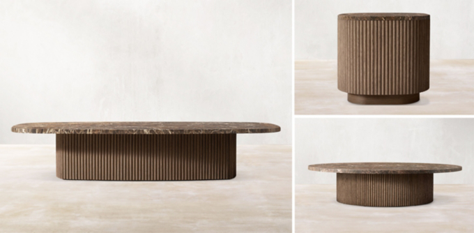 Mulholland Stone Coffee Table Collection