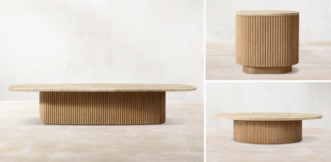 Mulholland Stone Coffee Table Collection