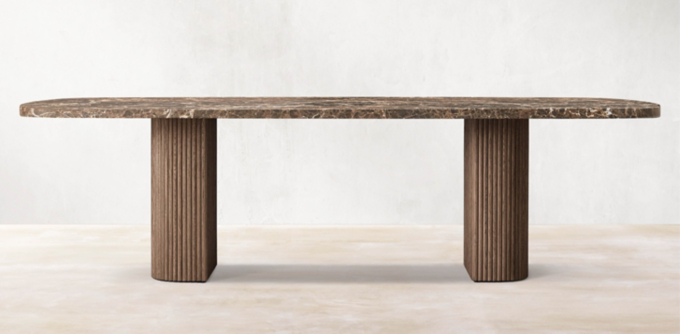 Mulholland Stone Dining Table Collection