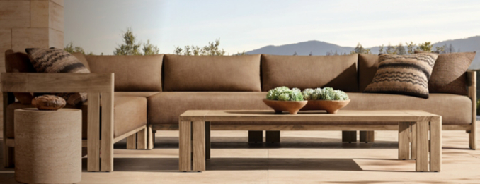 MATIRA Teak Sectional