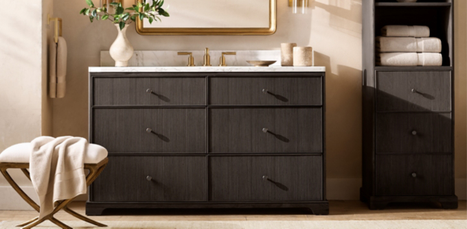 Genevieve Reeded Vanity Collection