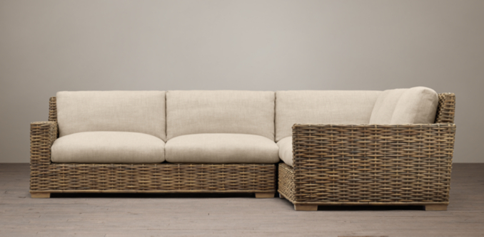 Hcs001 China Indoor Rattan Sectional Sofa Kinds Of Rattan For Your Oem