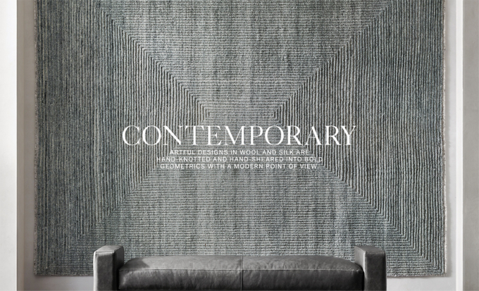 Contemporary Rugs | RH Modern
