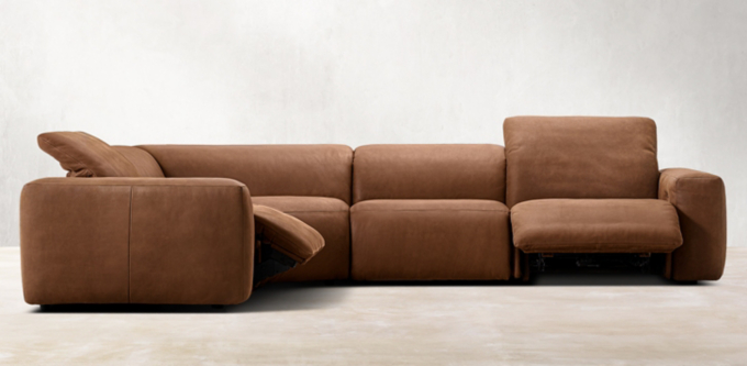 Blake Recliner Leather Sectionals