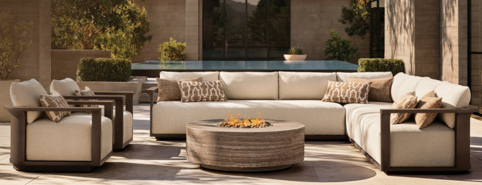 Lagos Aluminum Sectional