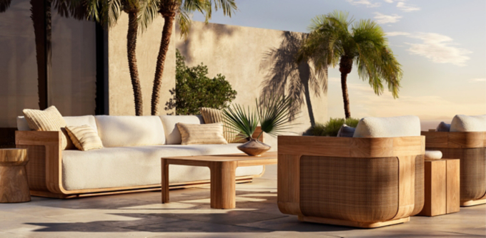 Sedona Cane Teak 
