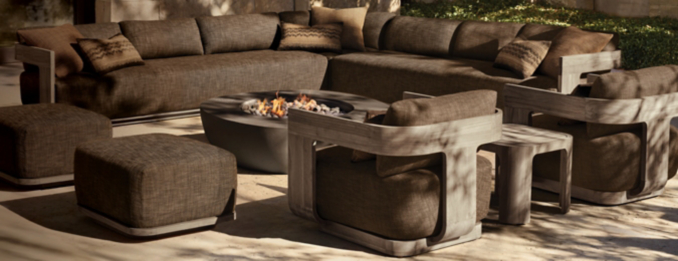 Sedona Teak Sectional