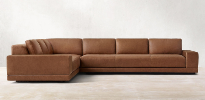Cortona Leather Sectionals