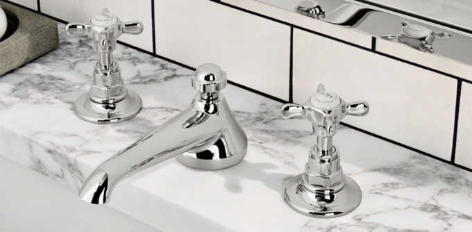 Waterworks Easton Bath Faucet Collection 