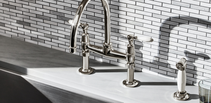 Waterworks Easton Kitchen Faucet Collection 
